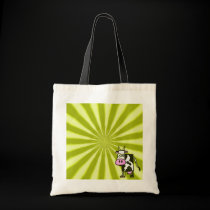 Starburst Cow Tote Bag