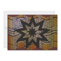 Starburst Customizable Invitation