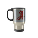 Starburst Dancers - Bright Red Mugs