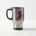 Starburst Full Logo - Bright Red Coffee Mugs
