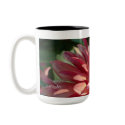 Starburst Pink Dahlia mugs