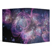 Starburst Stellar Fireworks Finale Outer Space Binder