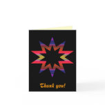 Starburst Thank You cards