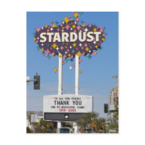 Stardust Las Vegas Marquee Postcards