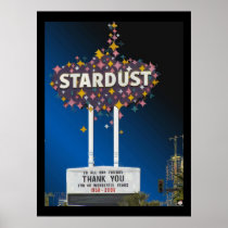 Stardust Las Vegas Vector Graphic Poster #14