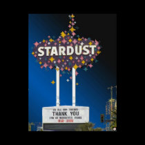 Stardust Las Vegas Vector Graphic Poster #14 posters