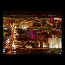 Stardust & West Las Vegas Strip Poster Print posters