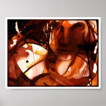 Stare (small) poster