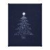 Starfield Christmas Star Tree Canvas Wrapped Print Gallery Wrapped Canvas