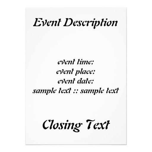 Starfire Personalized Invite