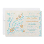 Starfish and Water Destination Wedding Invitation