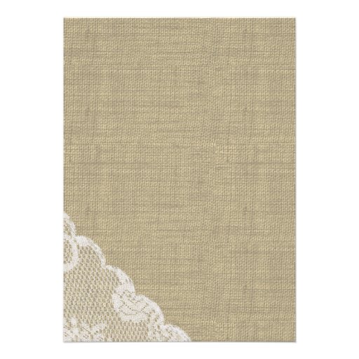 Starfish and White Lace Bridal Shower Card
