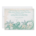 Starfish Beach or Destination Wedding Invitation