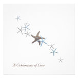 Starfish Beach Wedding Invitations