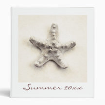 Starfish binder - summer memories
