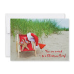 Starfish Christmas Party Invite