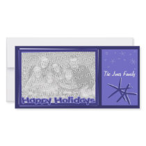 Starfish Christmas Photo Card