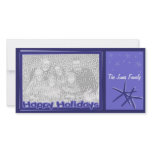 Starfish Christmas Photo Card
