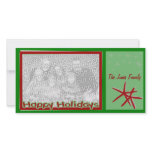 Starfish Christmas Photo Card