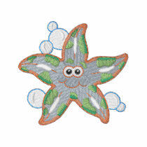 Starfish embroidered shirts