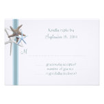 Starfish Gathering A1 Size RSVP Cards Custom Invite