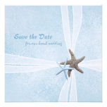 Starfish Gift Box Save the Date Cards invitations