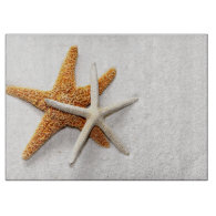 Starfish Glass Cutting Board
