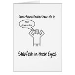 Starfish in their Eyes Greeting Card