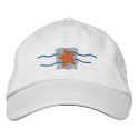 Starfish Logo embroidered hats by ZazzleEmbroidery Starfish Logo embroidered hats