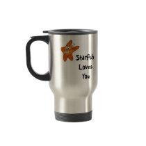 Starfish Loves You Coffee Mugs