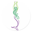 Starfish Mermaid stickers