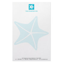 Starfish on the Beach Customized Stationery