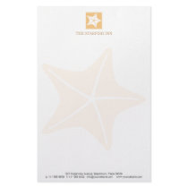 Starfish on the Beach Stationery