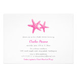 Starfish Pair Shower/Party Invitation
