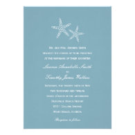 Starfish Pair Wedding Invitation