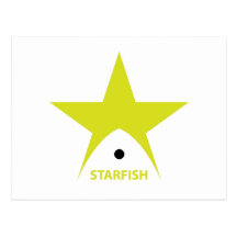 Starfish Post Card