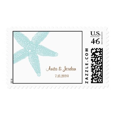 Starfish Postage Stamp