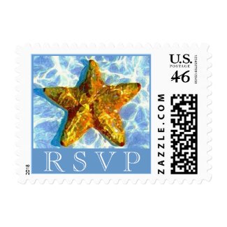 Starfish Postage Stamp stamp