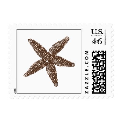Starfish Postage Stamp
