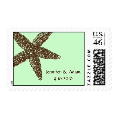 Starfish Postage Stamp