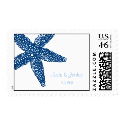 Starfish Postage Stamp