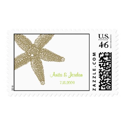 Starfish Postage Stamp