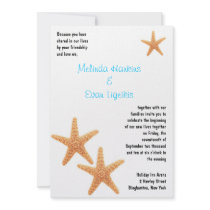 Starfish Reception Invite