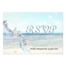 Starfish Response Card Custom Announcements