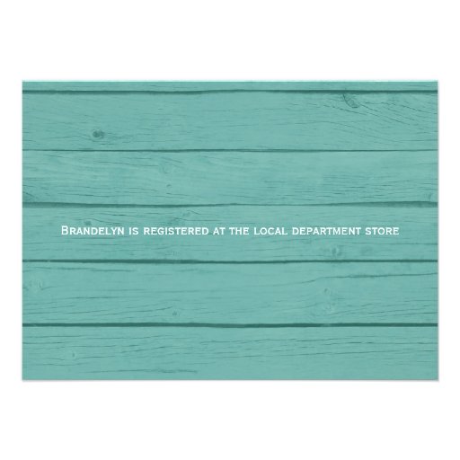 Starfish Sand Dollar Bridal Shower Invitations