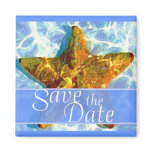 Starfish Save the Date Magnet