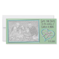 Starfish Save the Date Photo Card