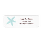 starfish, beach, tropical, seashell, address,