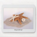 "Starfish Still Life" mousepads