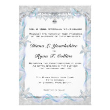 Starfish Wedding 4.5x6.25 Personalized Invites